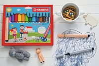 Viltstift STABILO Trio Scribbi 368/8 8st assorti 8 Stuk-3