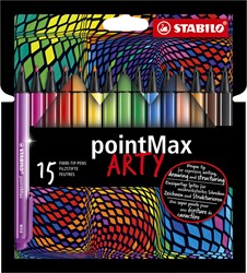 Viltstift STABILO pointMax 488/15 Arty M 15st ass 15 Stuk