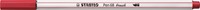 Brushstift STABILO Pen 68/50 donkerrood 1 Stuk-3