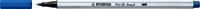 Brushstift STABILO Pen 68/41 donkerblauw 1 Stuk