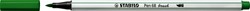 Brushstift STABILO Pen 68/36 smaragdgroen 1 Stuk