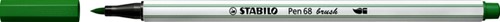 Brushstift STABILO Pen 68/36 smaragdgroen 1 Stuk