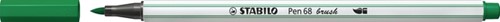 Brushstift STABILO Pen 68/36 smaragdgroen 1 Stuk