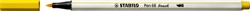 Brushstift STABILO Pen 68/44 geel 1 Stuk