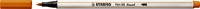 Brushstift STABILO Pen 68/54 oranje 1 Stuk