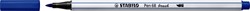 Brushstift STABILO Pen 68/32 ultramarijnblauw 1 Stuk