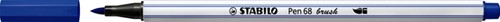 Brushstift STABILO Pen 68/32 ultramarijnblauw 1 Stuk