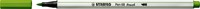 Brushstift STABILO Pen 68/43 loofgroen 1 Stuk