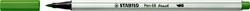 Brushstift STABILO Pen 68/33 lichtgroen 1 Stuk