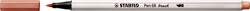 Brushstift STABILO Pen 68/26 abrikoos 1 Stuk