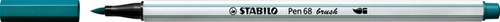 Brushstift STABILO Pen 68/51 turquoiseblauw 1 Stuk