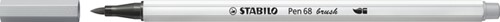 Brushstift STABILO Pen 68/95 koudgrijs 1 Stuk