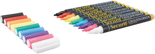 Krijtstift Securit SMA-100 rond ass 1-2mm 7st ass 7 Stuk-1