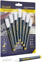 Krijtstift Securit SMA-100 rond 1-2mm wit 7 Stuk-2