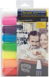 Krijtstift Securit SMA-720 blokpunt 7-15mm ass 8 Stuk