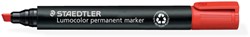 Viltstift Staedtler Lumocolor 350 schuin 2-5mm rd 1 Stuk