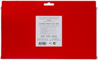 Viltstift Bruynzeel Kids Mega Point 10 kleuren 10 Stuk-3
