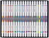 Viltstift Bruynzeel Kids Twin Point set 20 kleuren 20 Stuk-2