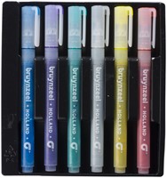Viltstift Bruynzeel Kids Glitter 6 kleuren 6 Stuk-2
