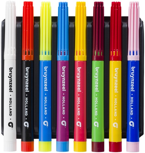 Viltstift Bruynzeel Kids Magic 8st ass 8 Stuk-2