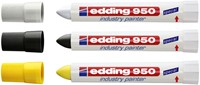 Viltstift edding 950 pasta rond 10mm wit 1 Stuk-3