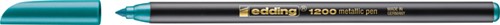 Fineliner edding 1200 F metallic groen 1 Stuk