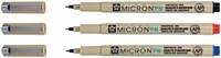 Fineliner Sakura Pigma micron pn 0.4mm ass 3 Stuk-2