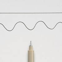 Fineliner Sakura Pigma Micron 02 0.3mm zwart 1 Stuk-3