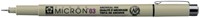 Fineliner Sakura Pigma Micron 03 0.35mm zwart 1 Stuk-2