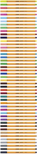 Fineliner STABILO point 88/97 F diepkoud grijs 1 Stuk-3