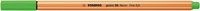 Fineliner STABILO  point 88/033 F neon groen 1 Stuk-2