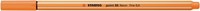 Fineliner STABILO point 88/054 F neon oranje 1 Stuk-2