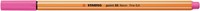 Fineliner STABILO point 88/056 F neon roze 1 Stuk-2