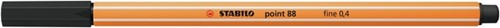 Fineliner STABILO point 88/46 F zwart 1 Stuk-2