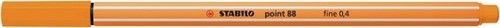 Fineliner STABILO point 88/54 F oranje 1 Stuk-2