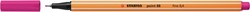 Fineliner STABILO point 88/56 F rozerood 1 Stuk