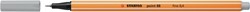 Fineliner STABILO point 88/94 F lichtgrijs 1 Stuk