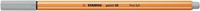 Fineliner STABILO point 88/94 F lichtgrijs 1 Stuk-2