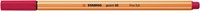 Fineliner STABILO point 88/50 F donkerrood 1 Stuk-2