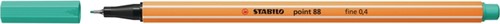Fineliner STABILO point 88/13 F ijsgroen 1 Stuk