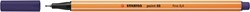 Fineliner STABILO point 88/22 F Pruisisch blauw 1 Stuk