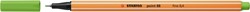 Fineliner STABILO point 88/33 F groen 1 Stuk