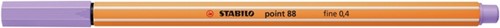 Fineliner STABILO point 88/59 F licht lila 1 Stuk-2