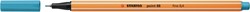 Fineliner STABILO point 88/57 F azuurblauw 1 Stuk