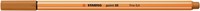 Fineliner STABILO point 88/89 F donker oker 1 Stuk-2