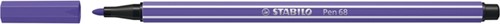 Viltstift STABILO Pen 68/55 M paars 1 Stuk