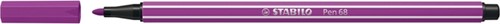 Viltstift STABILO Pen 68/58 M lila 1 Stuk