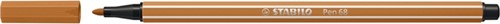 Viltstift STABILO Pen 68/89 M donker oker 1 Stuk