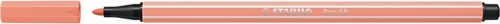 Viltstift STABILO Pen 68/26 M apricot 1 Stuk