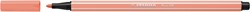 Viltstift STABILO Pen 68/26 M apricot 1 Stuk